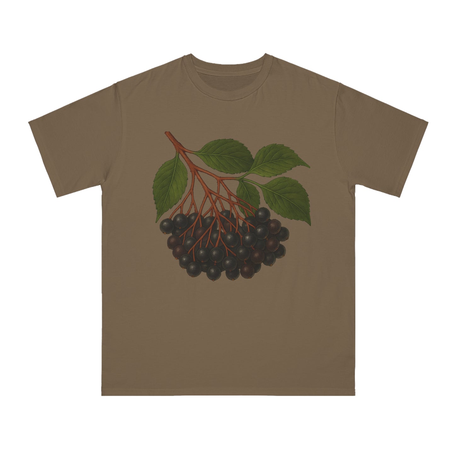Botanical Art Organic T-Shirt – Eco-Friendly Herbal Tee | Sustainable Gift for Plant Lovers