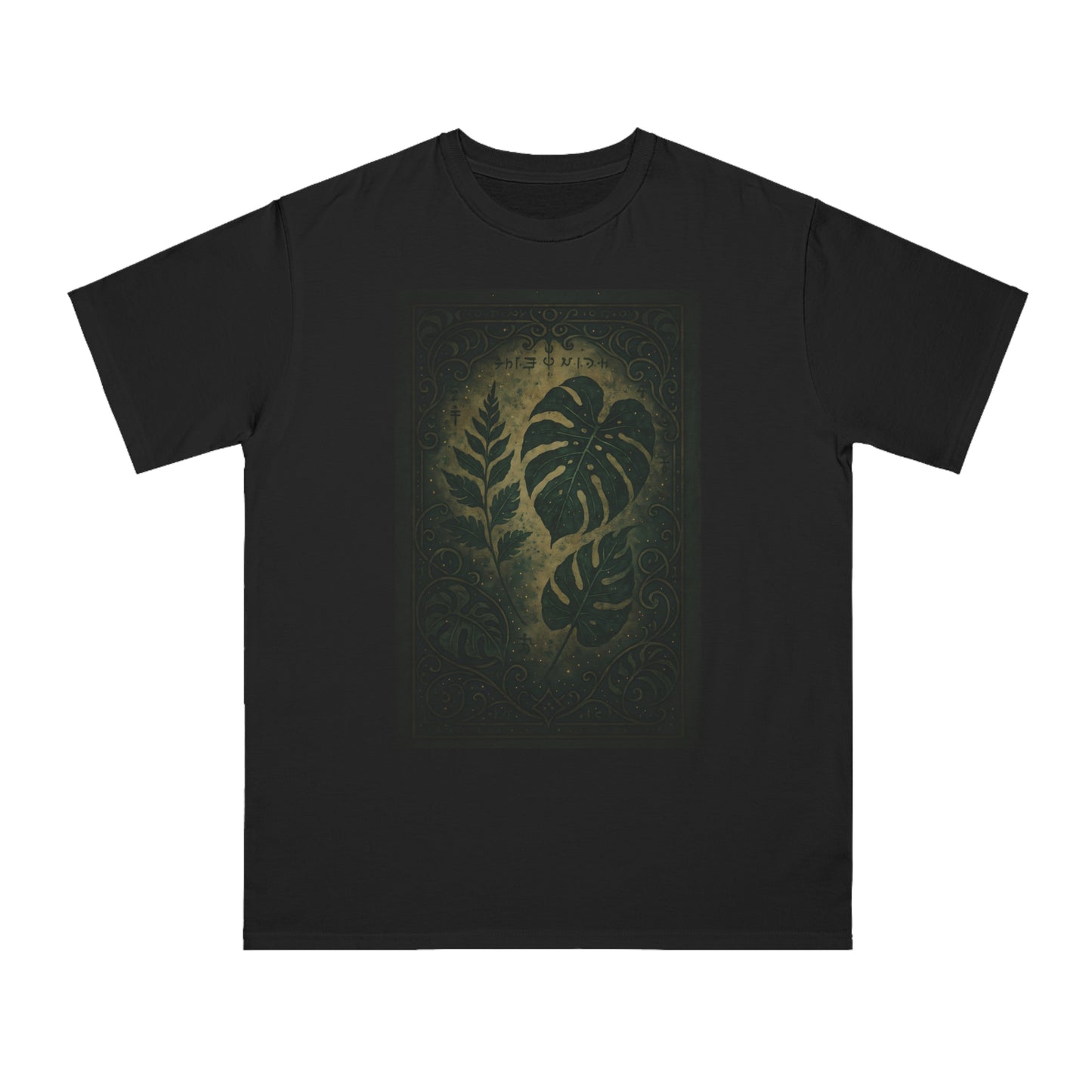 Vintage Botanical Organic T-Shirt, Eco-Friendly Shirt, Plant Lovers Tee, Casual Nature Top, Greenery Fashion, Gift for Nature Enthusiasts