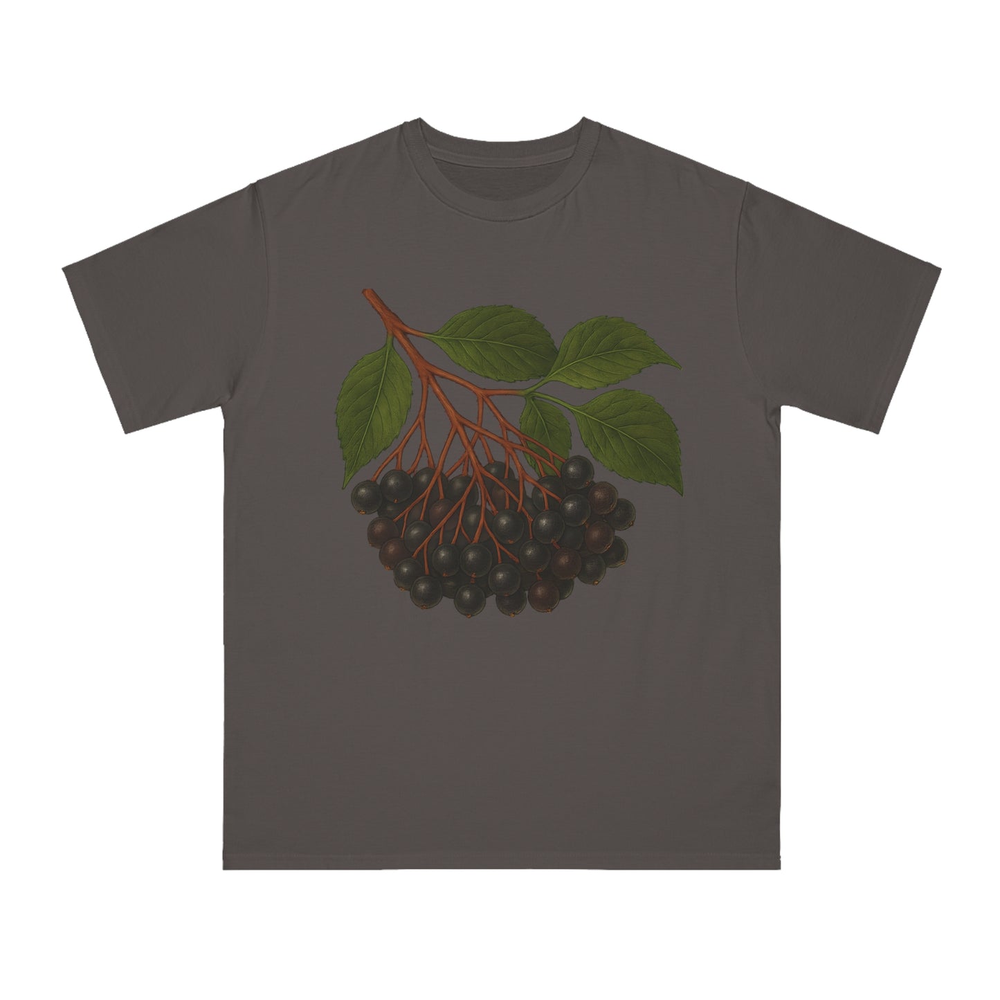 Botanical Art Organic T-Shirt – Eco-Friendly Herbal Tee | Sustainable Gift for Plant Lovers