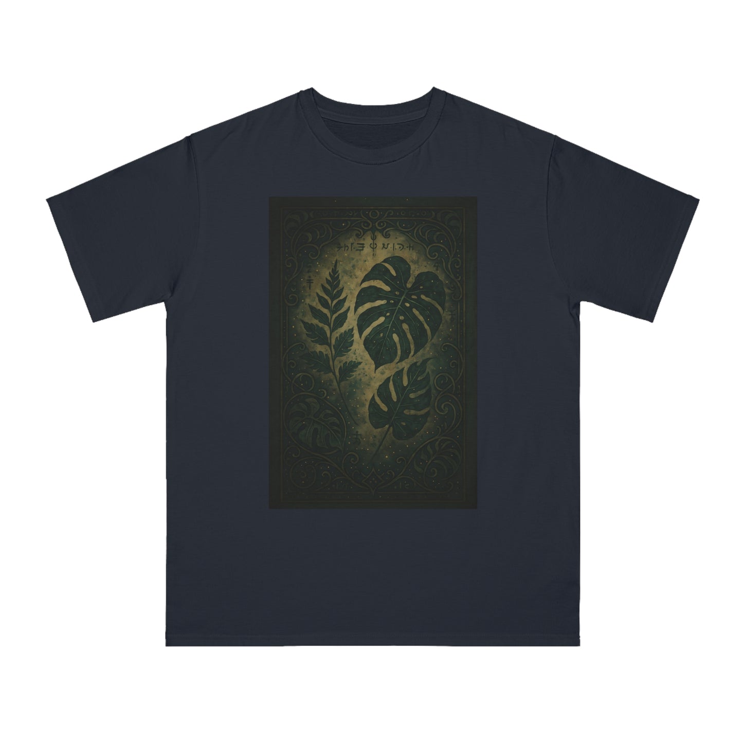 Vintage Botanical Organic T-Shirt, Eco-Friendly Shirt, Plant Lovers Tee, Casual Nature Top, Greenery Fashion, Gift for Nature Enthusiasts