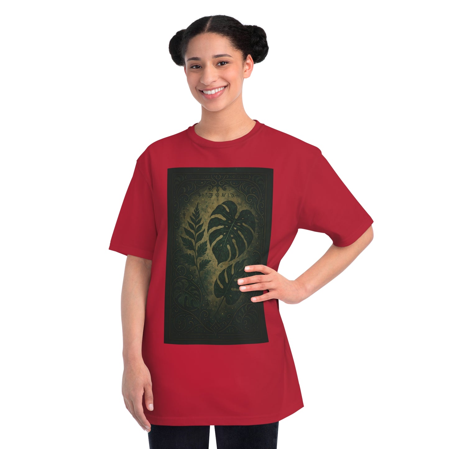 Vintage Botanical Organic T-Shirt, Eco-Friendly Shirt, Plant Lovers Tee, Casual Nature Top, Greenery Fashion, Gift for Nature Enthusiasts