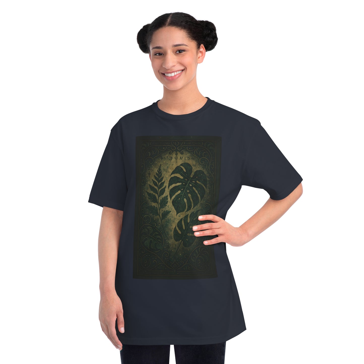 Vintage Botanical Organic T-Shirt, Eco-Friendly Shirt, Plant Lovers Tee, Casual Nature Top, Greenery Fashion, Gift for Nature Enthusiasts