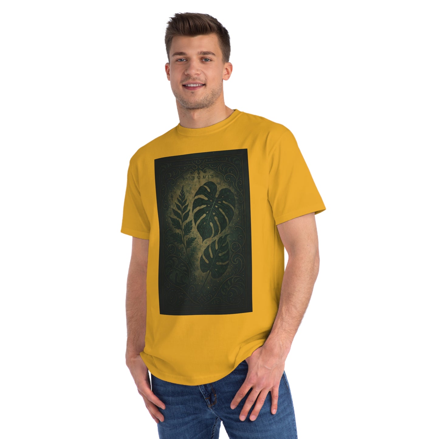 Vintage Botanical Organic T-Shirt, Eco-Friendly Shirt, Plant Lovers Tee, Casual Nature Top, Greenery Fashion, Gift for Nature Enthusiasts