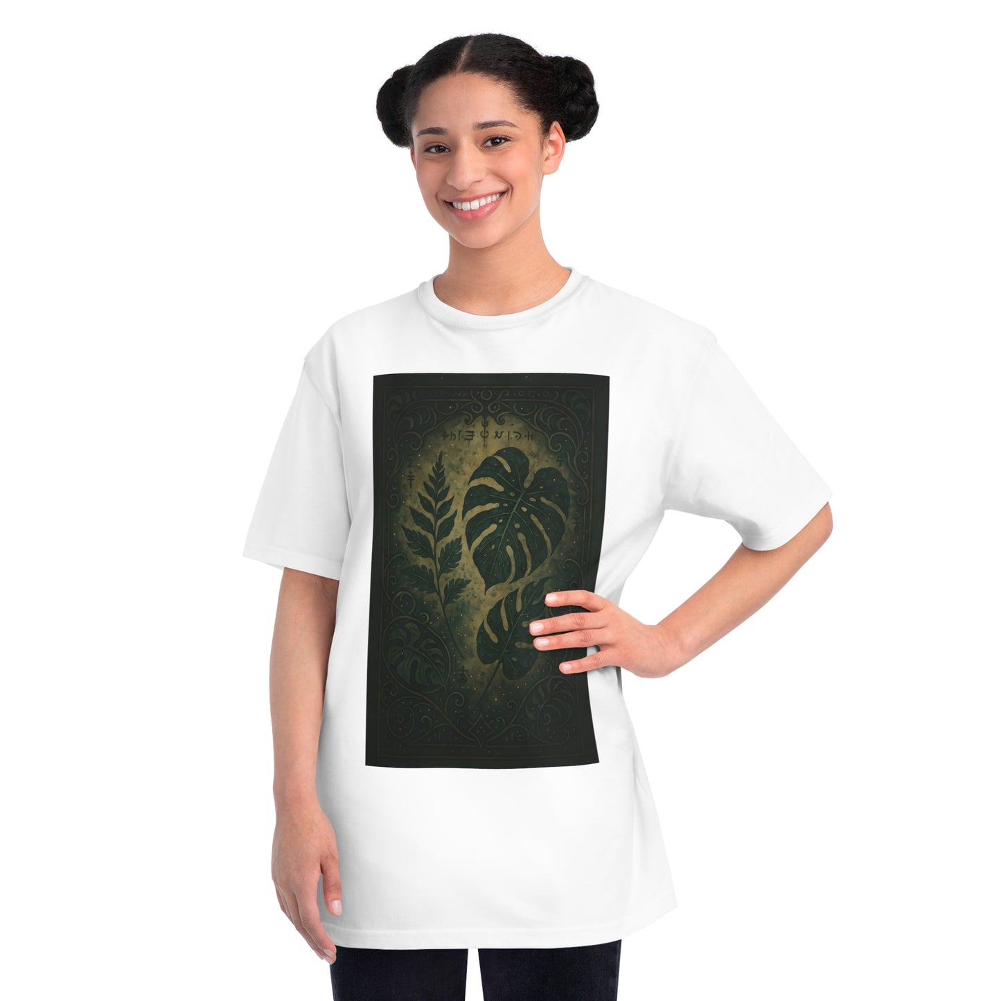 Vintage Botanical Organic T-Shirt, Eco-Friendly Shirt, Plant Lovers Tee, Casual Nature Top, Greenery Fashion, Gift for Nature Enthusiasts