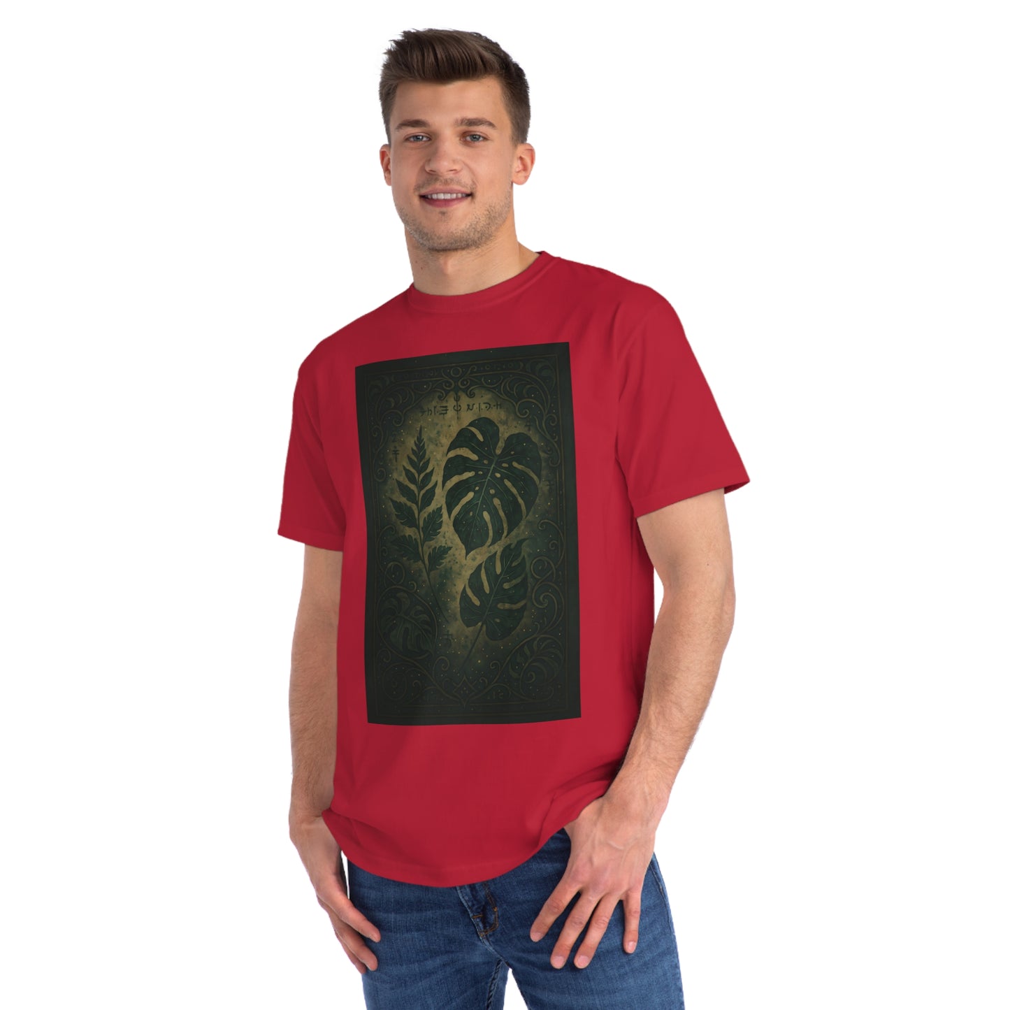Vintage Botanical Organic T-Shirt, Eco-Friendly Shirt, Plant Lovers Tee, Casual Nature Top, Greenery Fashion, Gift for Nature Enthusiasts