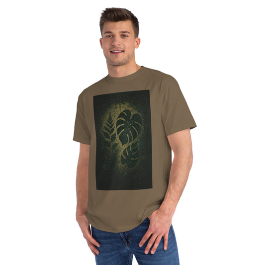 Vintage Botanical Organic T-Shirt, Eco-Friendly Shirt, Plant Lovers Tee, Casual Nature Top, Greenery Fashion, Gift for Nature Enthusiasts
