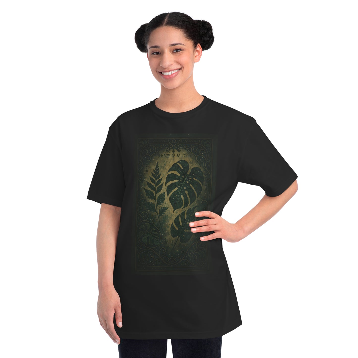 Vintage Botanical Organic T-Shirt, Eco-Friendly Shirt, Plant Lovers Tee, Casual Nature Top, Greenery Fashion, Gift for Nature Enthusiasts