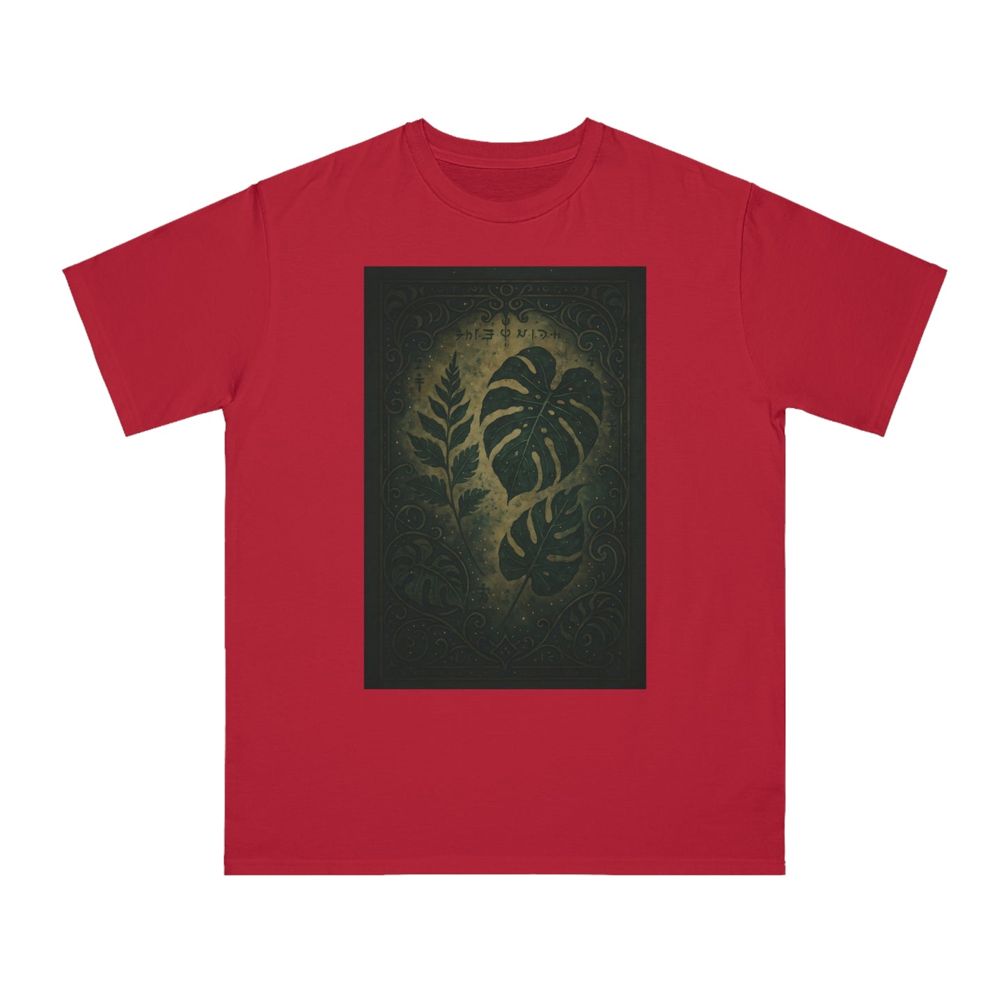 Vintage Botanical Organic T-Shirt, Eco-Friendly Shirt, Plant Lovers Tee, Casual Nature Top, Greenery Fashion, Gift for Nature Enthusiasts