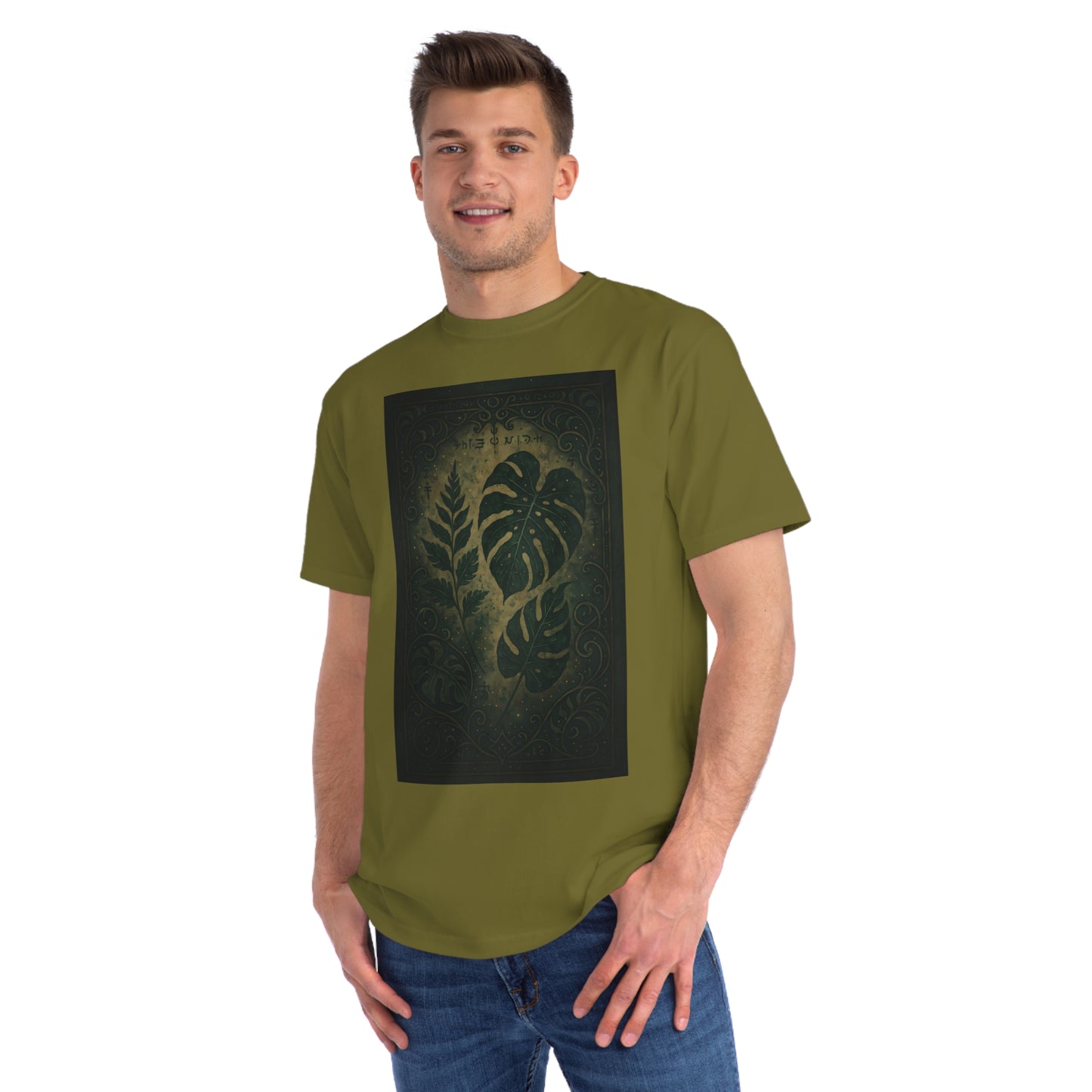 Vintage Botanical Organic T-Shirt, Eco-Friendly Shirt, Plant Lovers Tee, Casual Nature Top, Greenery Fashion, Gift for Nature Enthusiasts