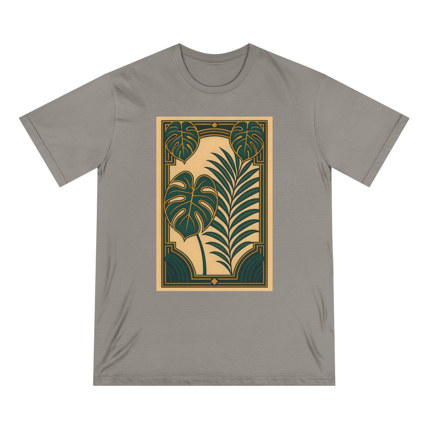 Tropical Botanical T-Shirt, Eco-Friendly Tee, Summer Casual Wear, Plant Lover Gift, Organic Cotton Top, Nature-Inspired Fashion