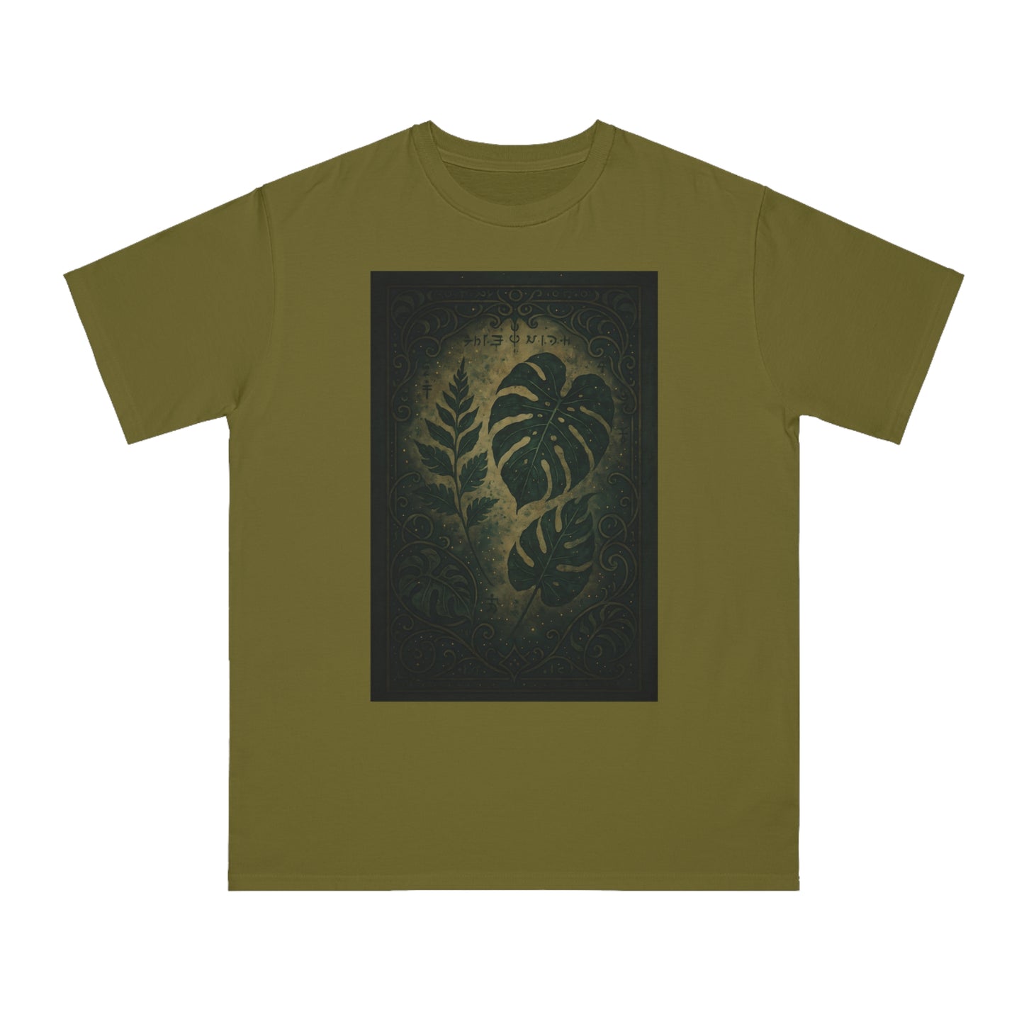 Vintage Botanical Organic T-Shirt, Eco-Friendly Shirt, Plant Lovers Tee, Casual Nature Top, Greenery Fashion, Gift for Nature Enthusiasts