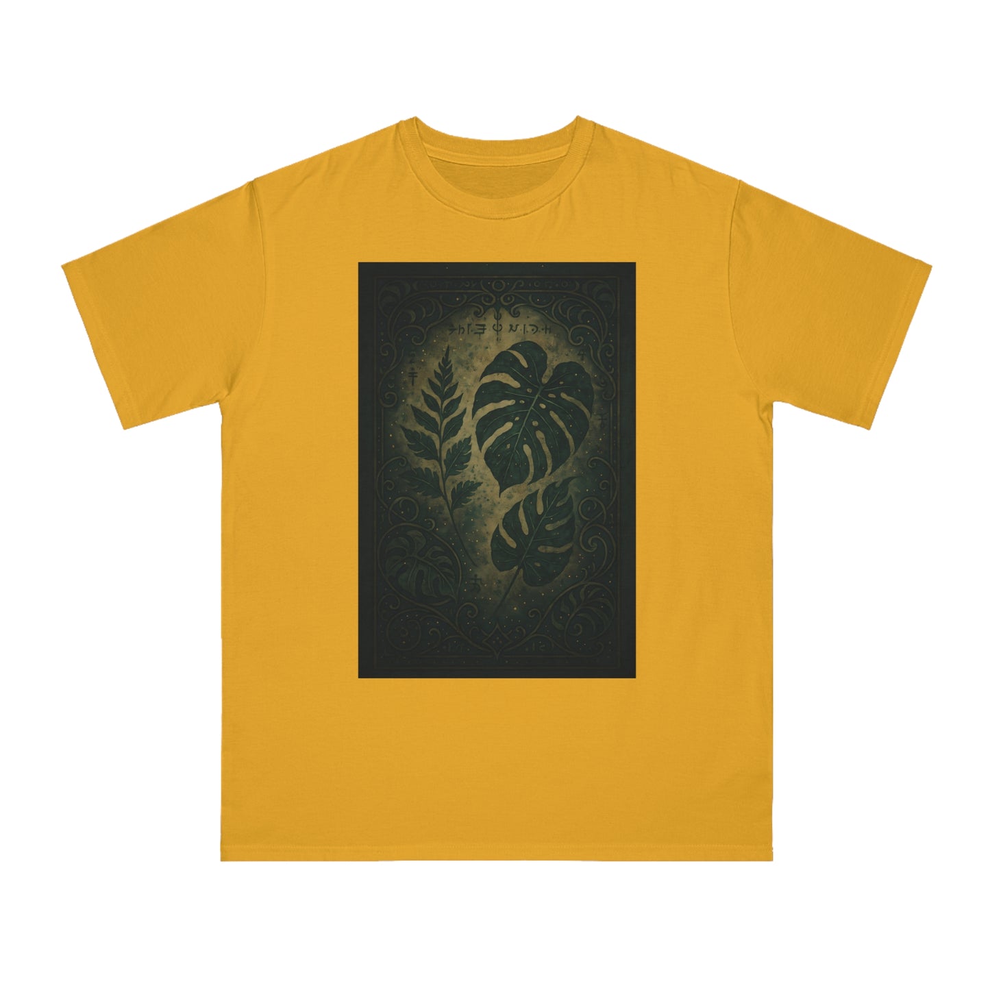 Vintage Botanical Organic T-Shirt, Eco-Friendly Shirt, Plant Lovers Tee, Casual Nature Top, Greenery Fashion, Gift for Nature Enthusiasts
