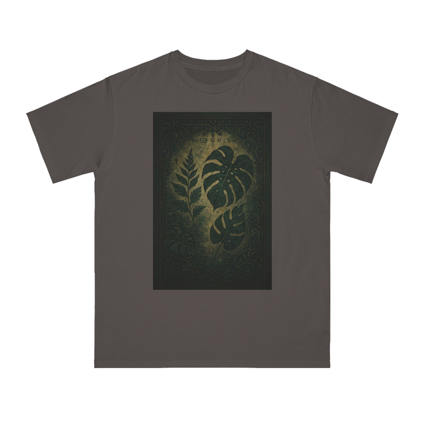 Vintage Botanical Organic T-Shirt, Eco-Friendly Shirt, Plant Lovers Tee, Casual Nature Top, Greenery Fashion, Gift for Nature Enthusiasts