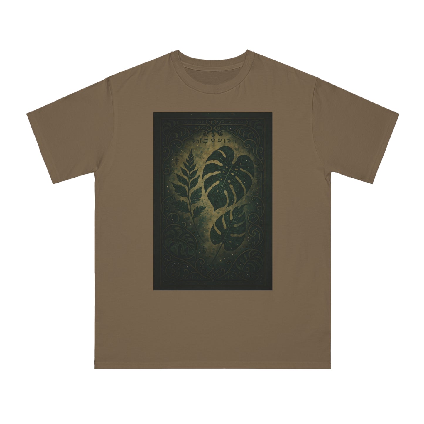 Vintage Botanical Organic T-Shirt, Eco-Friendly Shirt, Plant Lovers Tee, Casual Nature Top, Greenery Fashion, Gift for Nature Enthusiasts